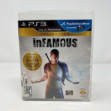 inFamous Collection Sony PlayStation 3 PS3 juego completo de 2 discos probado, usado segunda mano  Embacar hacia Argentina