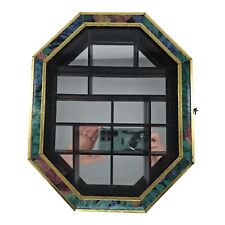 Vintage octagon mirrored for sale  Shipping to Ireland