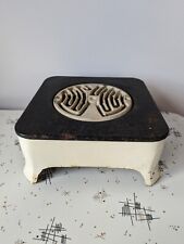 Art Deco Vintage Single Burner Hotplate Chicago Electric Sterling Working As Is, used for sale  Shipping to South Africa