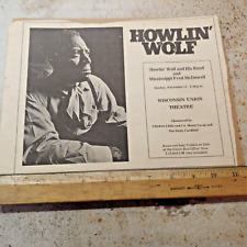 Vintage howlin wolf for sale  Ann Arbor