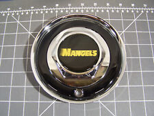 Tampa central de roda personalizada Mangels cromada/preta # PD-6876 nova comprar usado  Enviando para Brazil