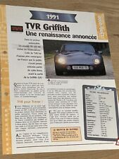Tvr griffith fiche d'occasion  Angers-