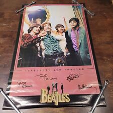 Lote de 4 pôsteres dos Beatles 24" X 36" novo estoque, usado comprar usado  Enviando para Brazil