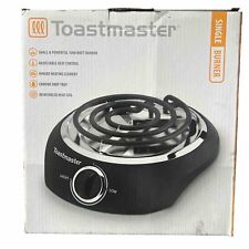 New Toastmaster Single Burner Hot Plate 1000 Watt  TM-10SB  Open Box for sale  Shipping to South Africa