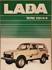 Lada 2121 brochure for sale  BIGGLESWADE