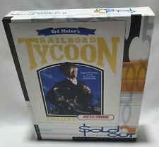 Sid Meier's Railroad Tycoon Deluxe Win 95 MS DOS PC CD-ROM Big Box NEW resealed comprar usado  Enviando para Brazil