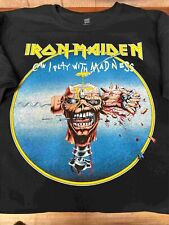 Usado, Iron Maiden Can I Play With Madness 7th Son of a 7th Son Tour 1988 Black Sto2XL comprar usado  Enviando para Brazil