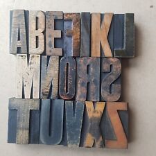 Wooden letterpress printing for sale  LONDON