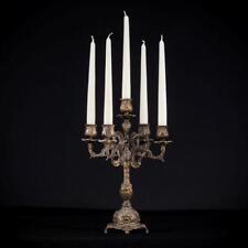 Candelabra bronze candle for sale  Shipping to Ireland