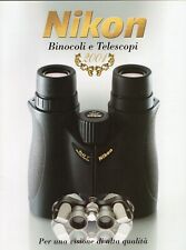 Nikon brochure binocoli usato  Ardea