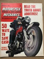 Motorcycle Mechanics Magazine - February 1965 - G15 Matchless, Vincent Rapide segunda mano  Embacar hacia Mexico