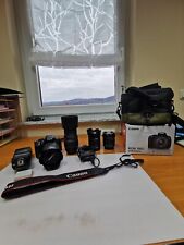 Canon EOS 700D + 4 Lenses  for sale  Shipping to South Africa