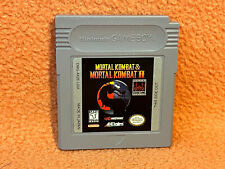 Mortal Kombat & II 1 2 Nintendo Game Boy Gameboy Original ¡Auténtico! segunda mano  Embacar hacia Argentina