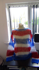 Hand knitted punk for sale  BARNSLEY