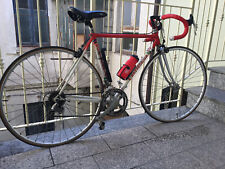 bici corsa vintage rossa usato  Crema
