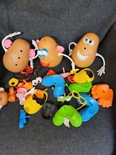 Lot Of Mr. Potato Head Mrs. Potato Head Pieces And Accessories  for sale  Shipping to South Africa
