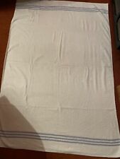 White bath towel for sale  KENDAL