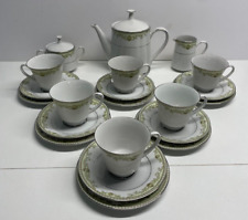 Noritake Raleigh Tea Set, 21 pieces, Porcelain, Vintage, Tableware (d31) for sale  Shipping to South Africa