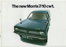 1973 Morris 7/10 cwt. (Morris Marina) van brochure  for sale  NEWMARKET