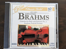 ULTRA RARO CD Brahms Concerto para Piano e Orquestra Nº2 - Ouro Clássico em estado quase perfeito comprar usado  Enviando para Brazil