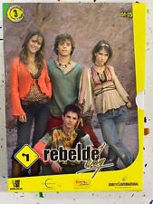 Rbd Rebel Way 3 DVD capítulos 104 - 115 Planeta Júnior inclui foto pôster Y comprar usado  Enviando para Brazil