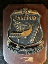 Uss canopus brass for sale  Portsmouth