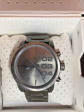 Relógio masculino Diesel cronógrafo movimento quartzo avançado mostrador cinza DZ4215 comprar usado  Enviando para Brazil