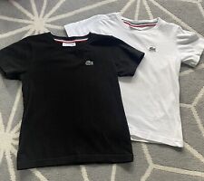 Lacoste shirts black for sale  HARLOW