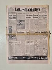 Gazzetta dello sport usato  Italia