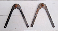 Vintage pair metal for sale  WALLASEY