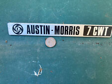 Morris Marina Van Austin Morris 7 Cwt Badge New Old Stock for sale  ST. LEONARDS-ON-SEA