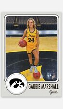 Gabbie Marshall Custom Iowa Basketball Card Limited Edition for sale  Shipping to South Africa