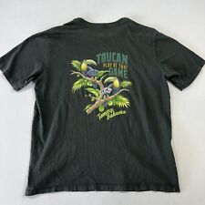 Camiseta masculina Tommy Bahama tucana jogar naquele jogo pôquer algodão cinza escuro tamanho P comprar usado  Enviando para Brazil