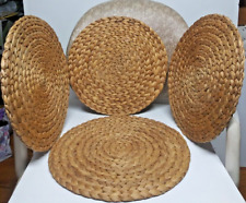 Rattan woven placemats for sale  Zephyrhills