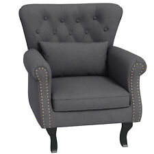 Homcom vintage armchair for sale  GREENFORD