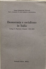 Libro democrazia socialismo usato  Sarzana