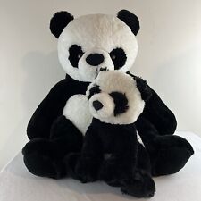 Usado, Peluche gigante Aurora 21" grande de peluche madre oso panda con cachorro bebé segunda mano  Embacar hacia Argentina