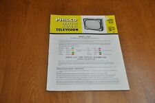 Philco model 1030 for sale  BEDWORTH