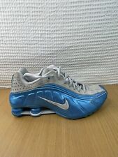Tênis/tênis de corrida Nike Shox R4 cinza azul metálico masculino tamanho 7 raro 2010 comprar usado  Enviando para Brazil