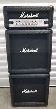 MARSHALL MG MG15CFXMS CARBON FIBER FULL MINI STACK GUITAR AMPLIFIER AMP RARE, used for sale  Shipping to South Africa