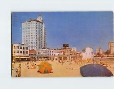 Postcard beach scene for sale  Almond