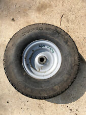 OEM Sabre 15.5/38 John Deere Riding Lawn Mower 15x6.50-6 Front Wheel Rim & Tire for sale  Perkasie