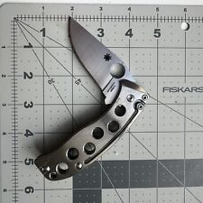 Spyderco PITS Slip Joint Knife 2.97in N690Co Blade with Titanium Handle for sale  Shipping to South Africa