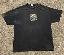 West Coast Choppers Shirt Mens XL Black Jesse Who? Long Beach Vtg, used for sale  Mobile