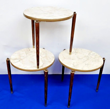 side tables marble top for sale  Hickory