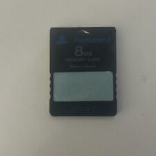 Official Black 8MB Official PS2 Memory Card - Genuine Sony PlayStation 2 for sale  Shipping to South Africa