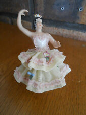 Danseuse porcelaine dresde d'occasion  Lons-le-Saunier