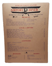 Vintage menu airport for sale  Buckeye