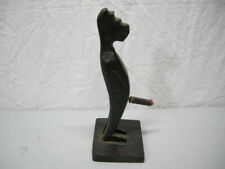 Boneco vintage africano esculpido em madeira antigo deus da fertilidade fálico 9” década de 1970? comprar usado  Enviando para Brazil