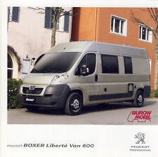 Peugeot Boxer Liberte Van 600 06 / 2012 catalogue brochure Allemagne Germany na sprzedaż  PL